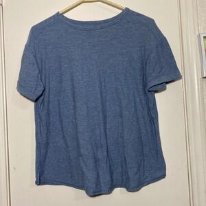 Westbound Petites Blue Cotton Modal Blend Short Sleeve T Shirt Top‎